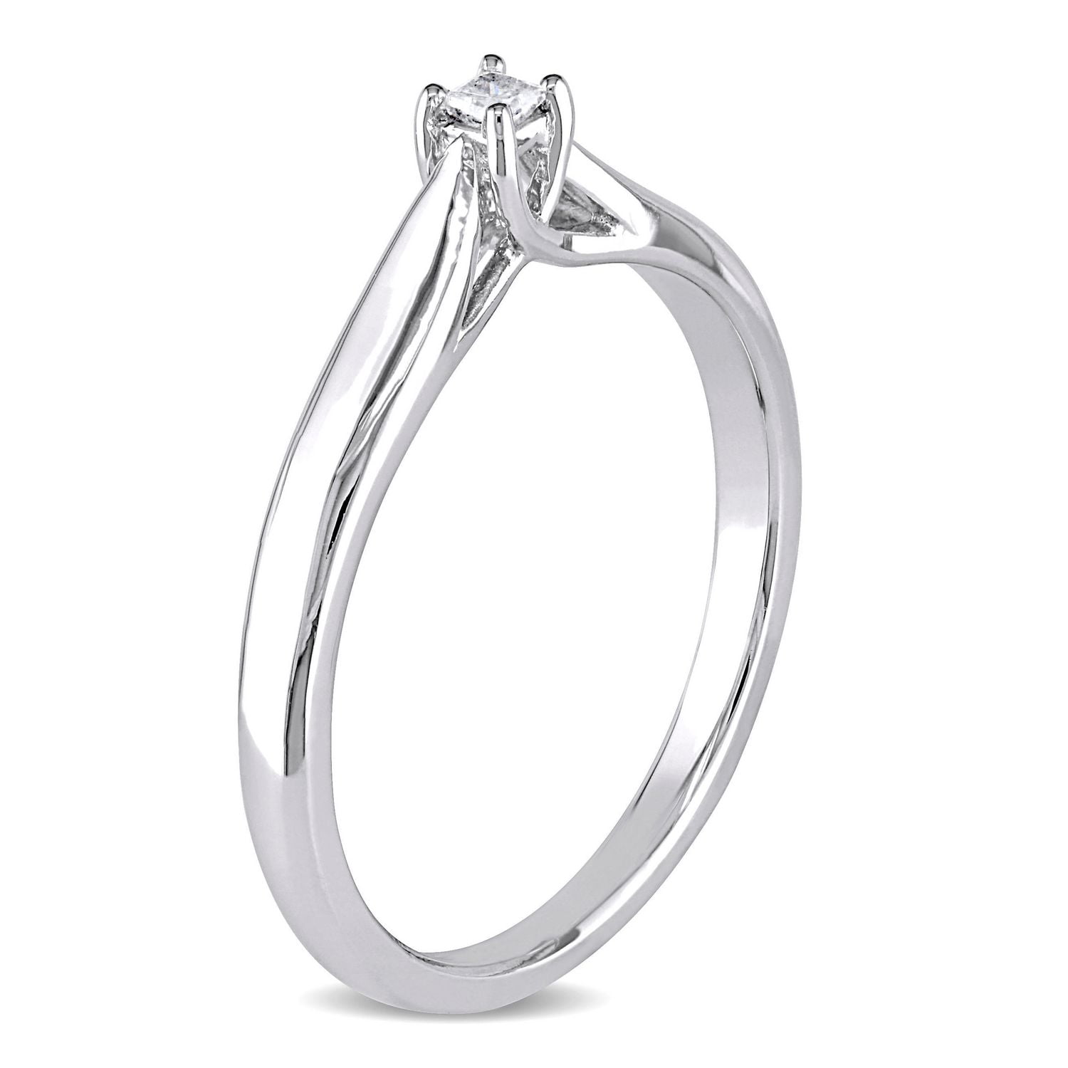 Princess cut diamond ring on sale walmart