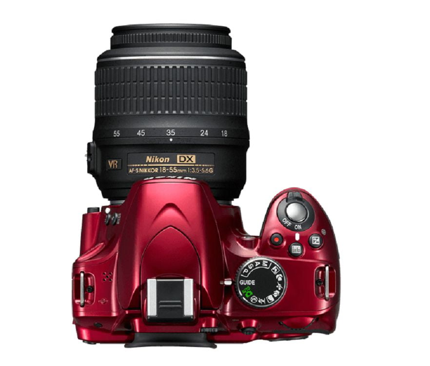 ニコン　D3200 RED D3000 Nikon ニコン D3200 レッド レンズキット 新品SD32GB付き