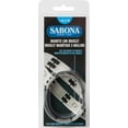 thumbnail image 1 of Sabona Magnetic Link Bracelet Stainless/Black L/XL, 1 of 1