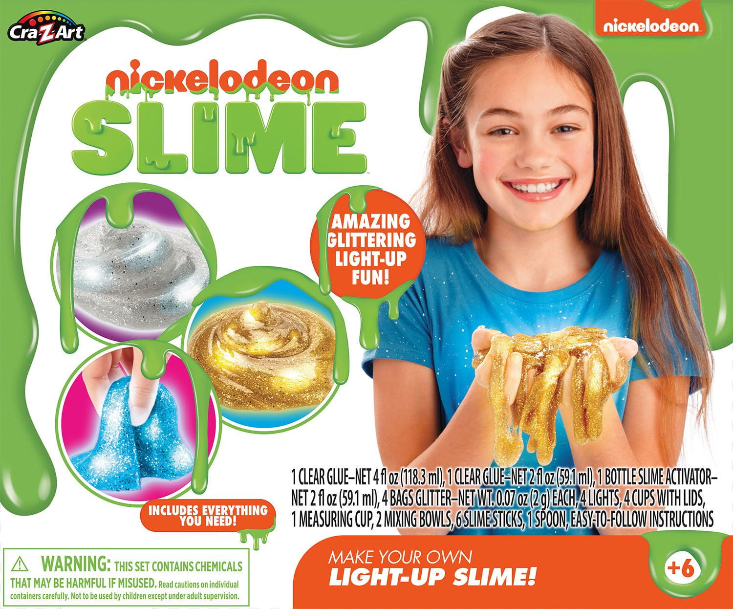 Nickelodeon Light up Slime | Walmart Canada