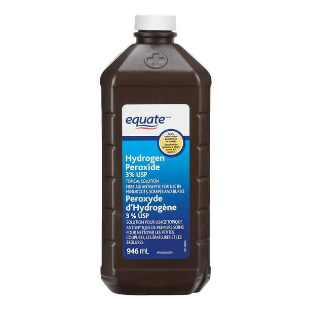Peroxyde d’hydrogène Equate 946 ml