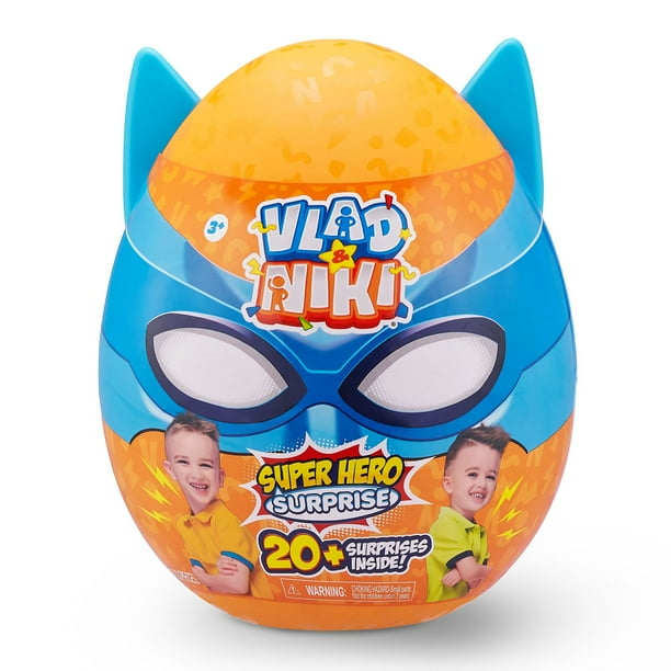 Vlad & Niki Superhero Surprise Egg (Blue) - Walmart.ca