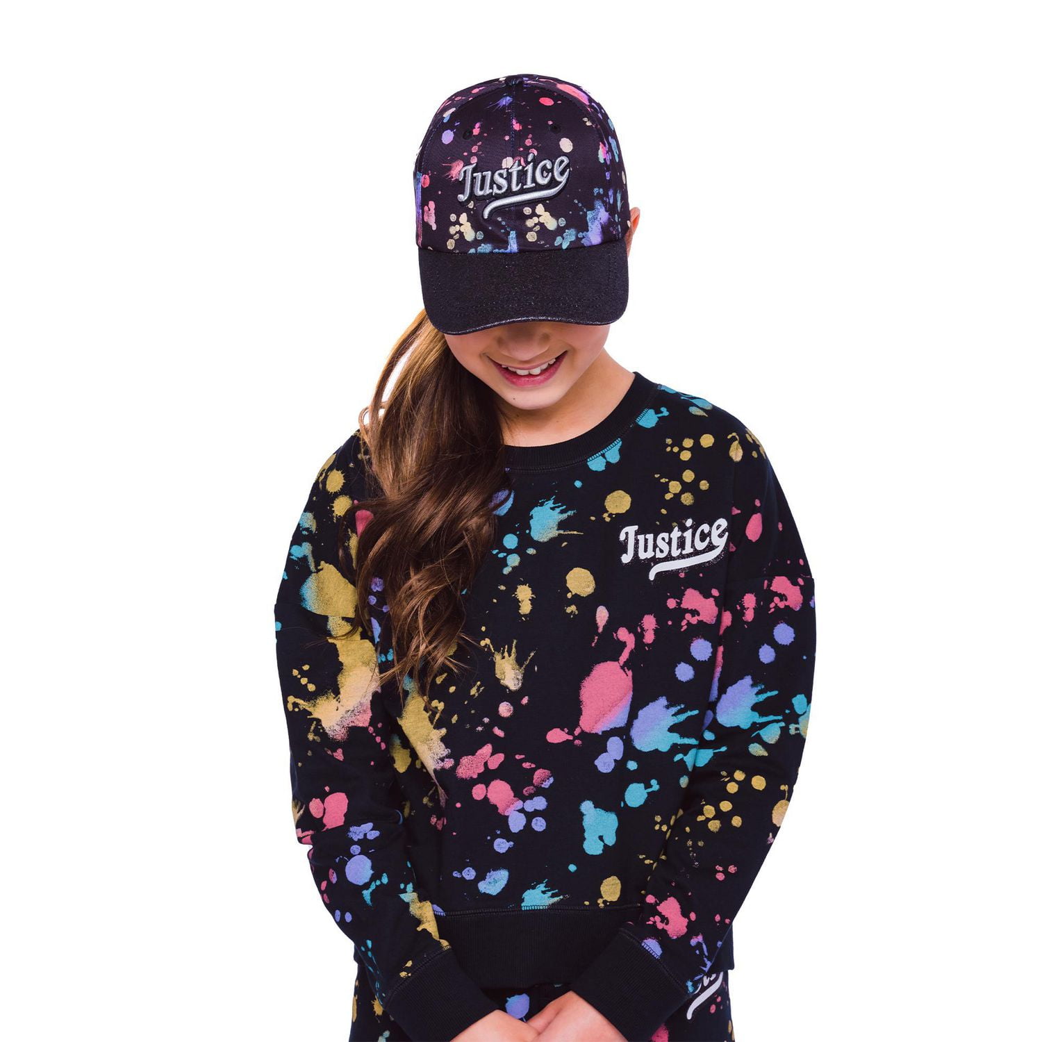 Casquette pour filles Justice Splatter Art
