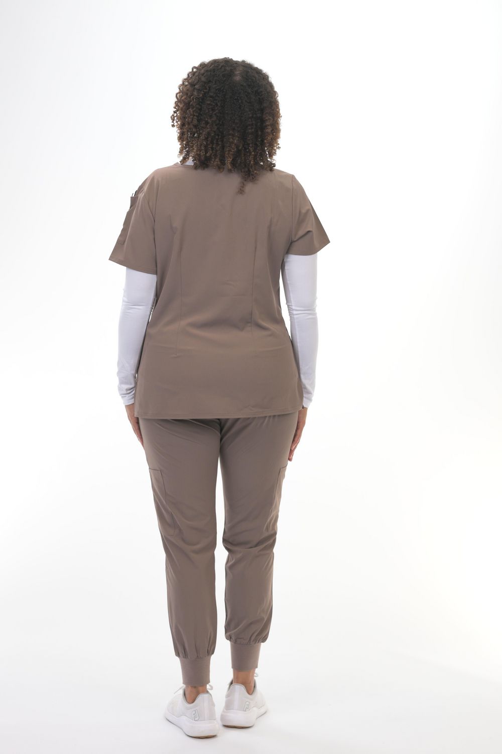 Haut Zinnia Scrubs à col en V