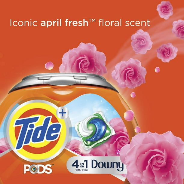 Capsules de détergent à lessive liquide Tide PODS Free & Gentle 112  capsules 