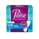 Serviettes ultra minces pour incontinence Poise, absorption modérée, sans parfum, régulières (108 serviettes) – image 1 sur 4
