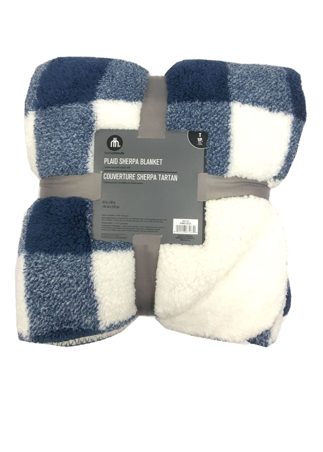 PLAID SHERPA BLANKET Walmart Canada