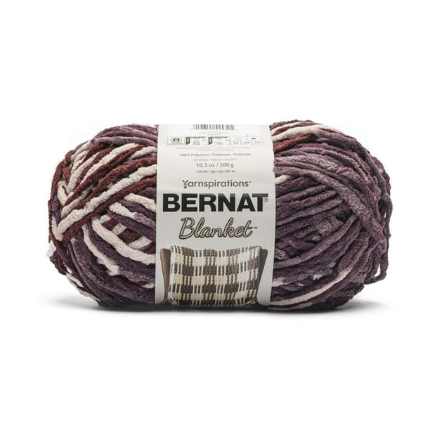 Bernat® Blanket™ #6 Super Bulky Polyester Yarn 10.5oz/300g, 220 Yards ...