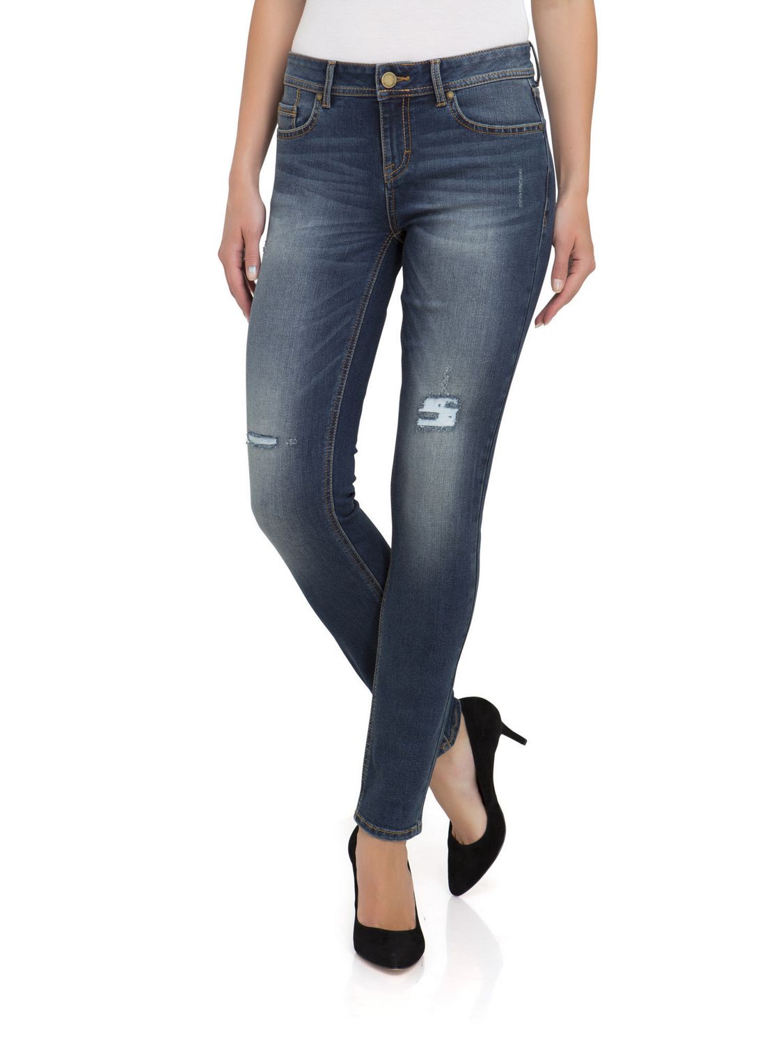 Jordache Women's Mid Rise Skinny Jean | Walmart Canada