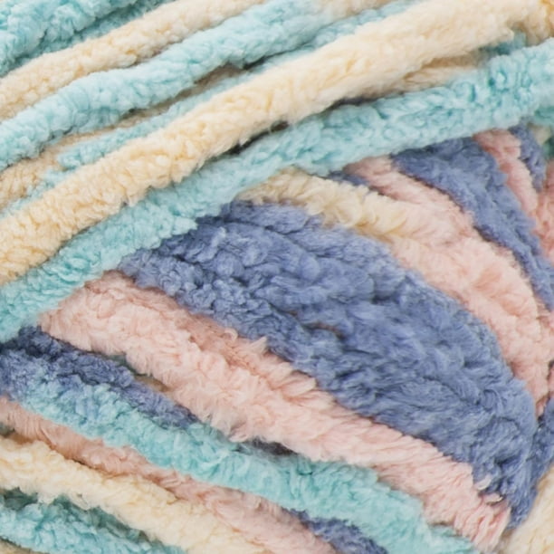 Bernat® Baby Blanket™ Yarn, Polyester #6 Super Bulky, 10.5oz/300g, 220  Yards, Soft, chenille-style baby yarn