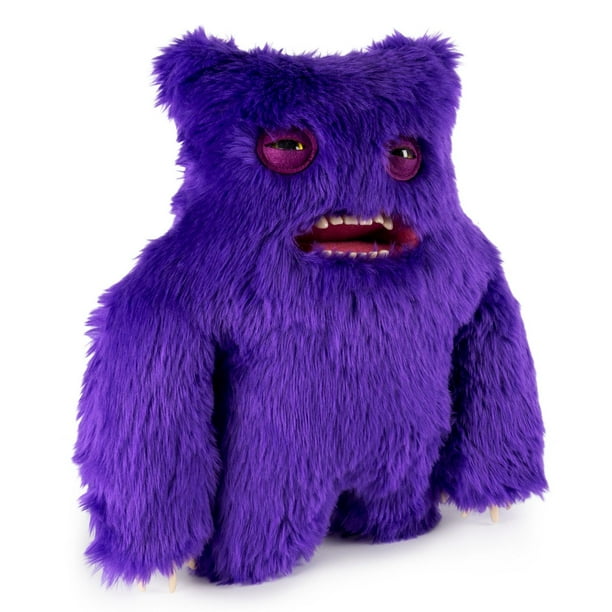 Peluche drôle monstre moche FUGGLER, 9 Oogah Boogah (gris) créature avec  dents