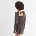 thumbnail image 3 of Devoted Smocked plisse mini dress, 3 of 3