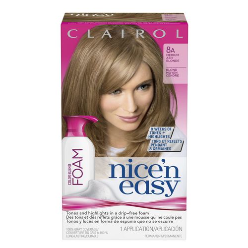 Nice N Easy Colour Blend Foam Shade 8a Medium Ash Blonde Walmart Canada