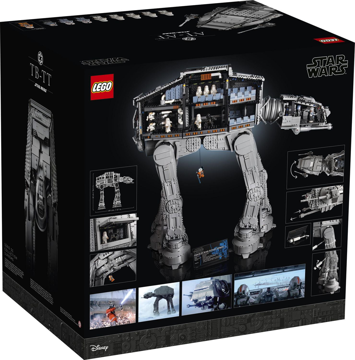 LEGO Star Wars AT AT 75313 Collectible Toy Building Kit 6 785 Pieces