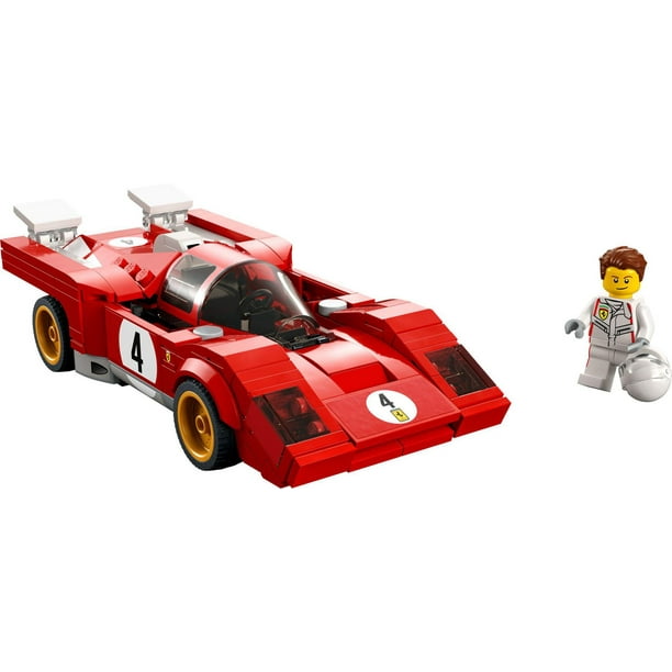 LEGO Speed Champions Lamborghini Countach 76908, Race Car Toy Model  Replica, Collectible Building Set with Racing Driver Minifigure