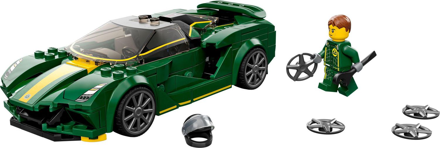 LEGO Speed Champions Lotus Evija 76907 Toy Building Kit (247 Pieces),  Includes 247 Pieces, Ages 8+