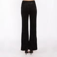 thumbnail image 3 of Devoted Embossed velvet flared pants, 3 of 3