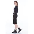 thumbnail image 3 of Jeaniologie ™ Ladies’  Capri Black, 3 of 3