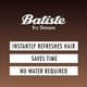 Batiste Plus Divine Dark Dry Shampoo, 200 mL,  For Dark Brown Hair - image 2 of 7