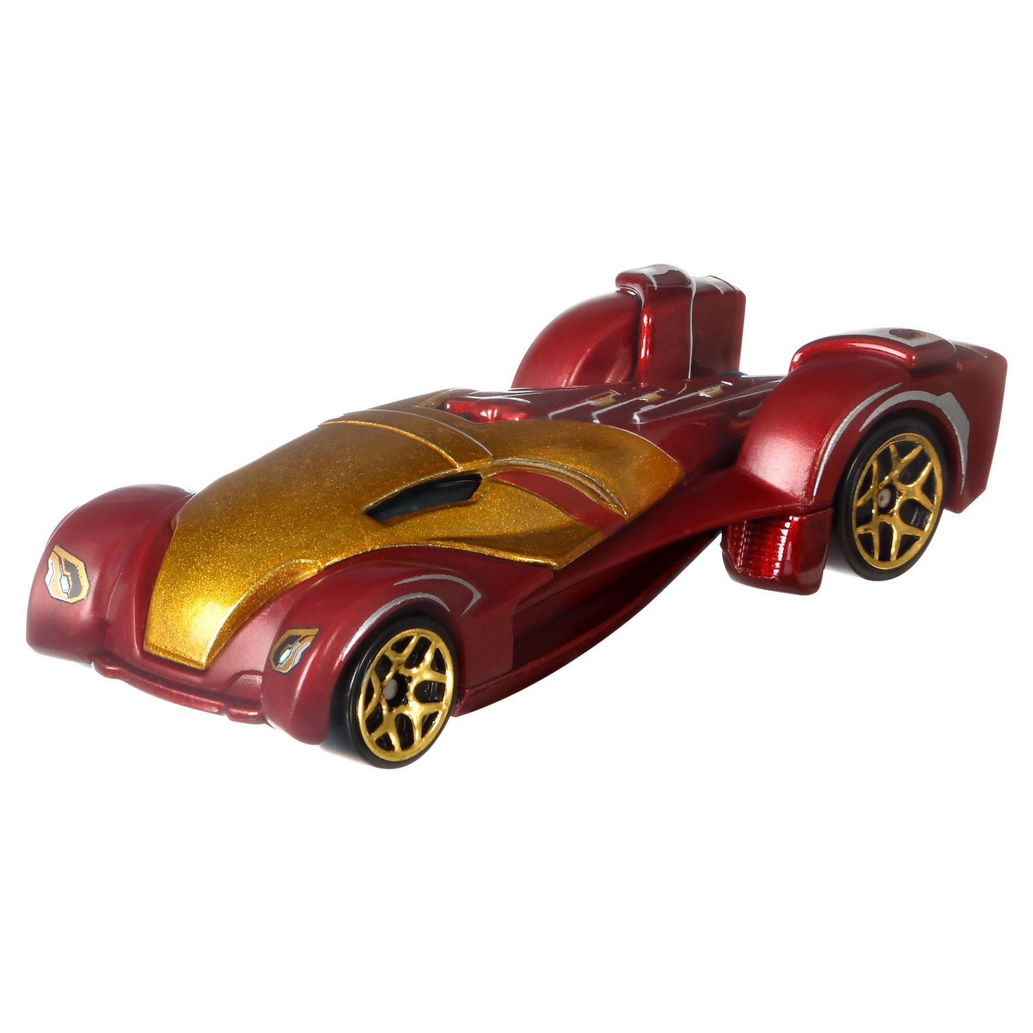 Hot Wheels Disney 100 Iron Man Character Car, 1:64 Scale