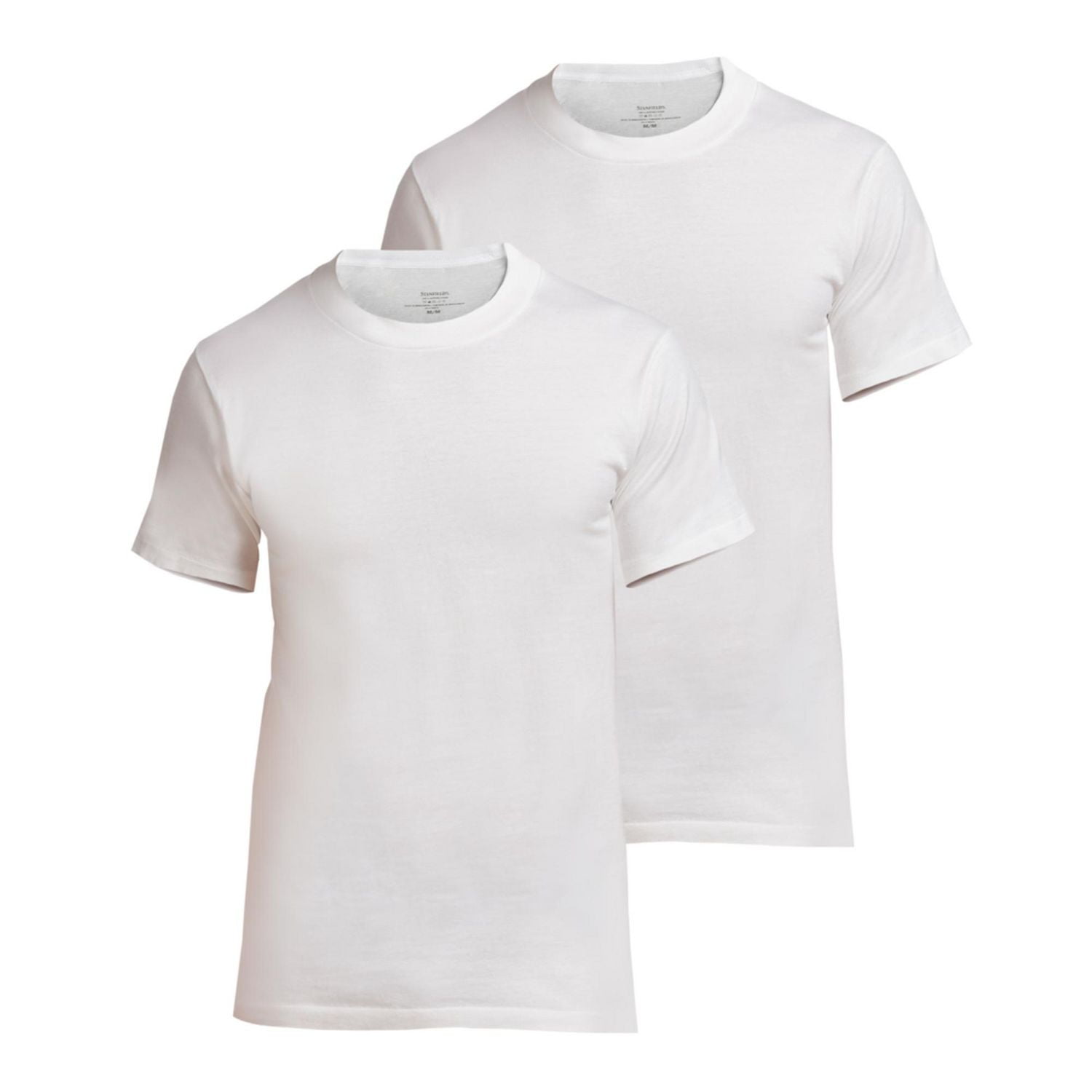 Stanfield's Men's Premium 100% Cotton Crewneck T-Shirt - 2 Pack