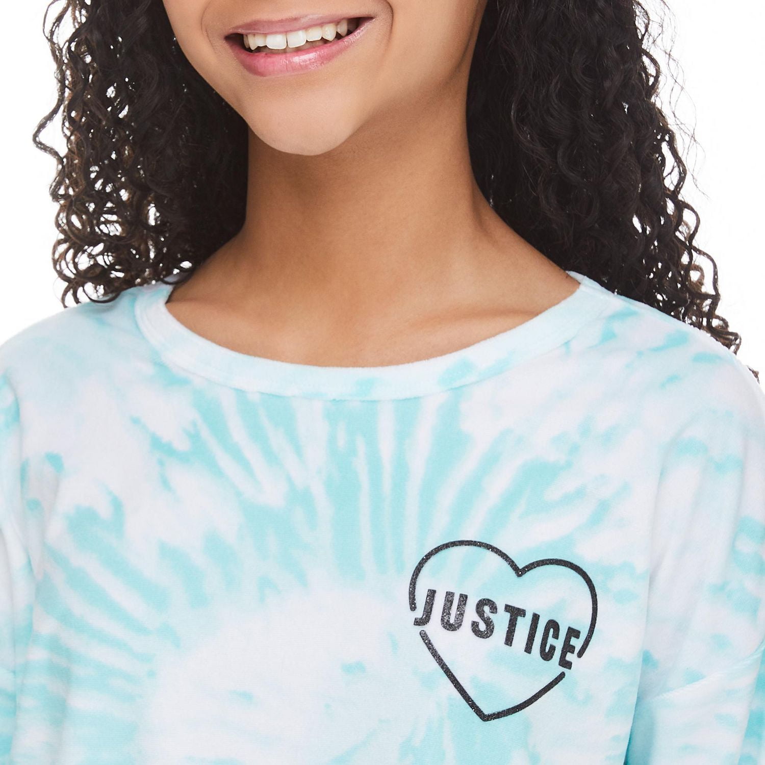 Justice Girls' Cuffed Pajamas 2-Piece Set