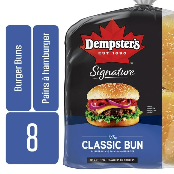 Dempster's® Signature The Classic Burger Buns, Pack of 8; 568 g