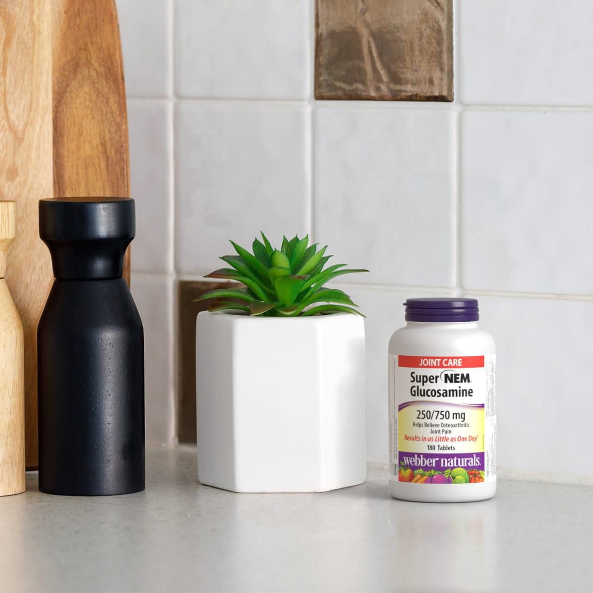 webber naturals Glucosamine NEM 750/250 mg