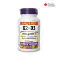 thumbnail image 1 of Webber Naturals Vitamine K2+D3 120 Mcg/1000 UI, 1 of 10