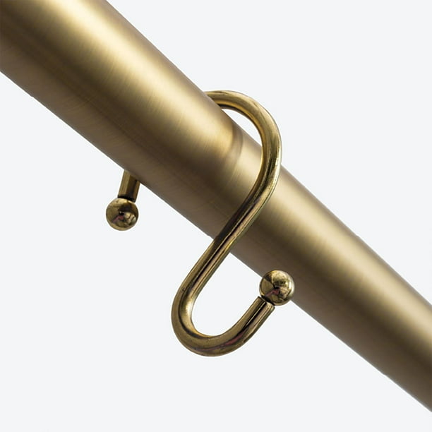 Mainstays Decorative SShaped Shower Hooks, Gold Walmart.ca