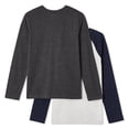 thumbnail image 2 of George Boys' Long Sleeve Tee 2-Pack, 2 of 2