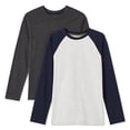 thumbnail image 1 of George Boys' Long Sleeve Tee 2-Pack, 1 of 2