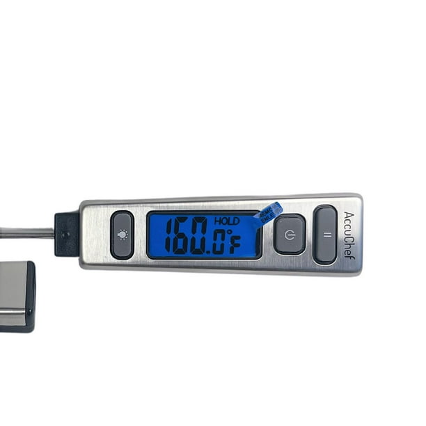 Thermomètre numérique à réponse rapide, acier inoxidable, affichage  rétroéclairé, modèle 2275 Enregistre en secondes 