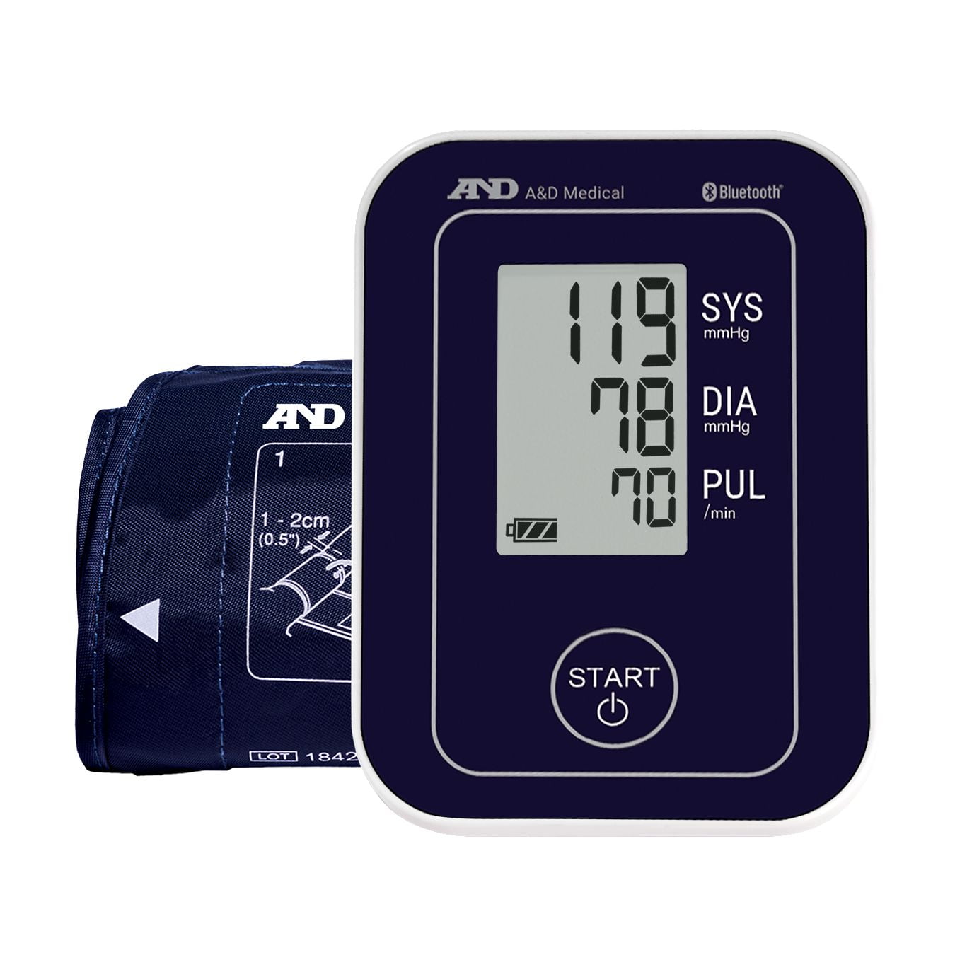 A&D Medical BLUETOOTH® Blood Pressure Monitor UA-651CNBLE