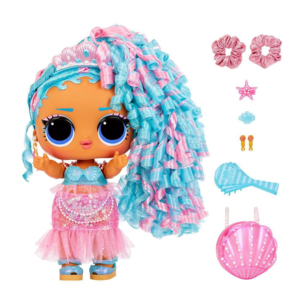 LOL Surprise Big Baby Hair Hair Hair Large 11 Doll Splash Queen