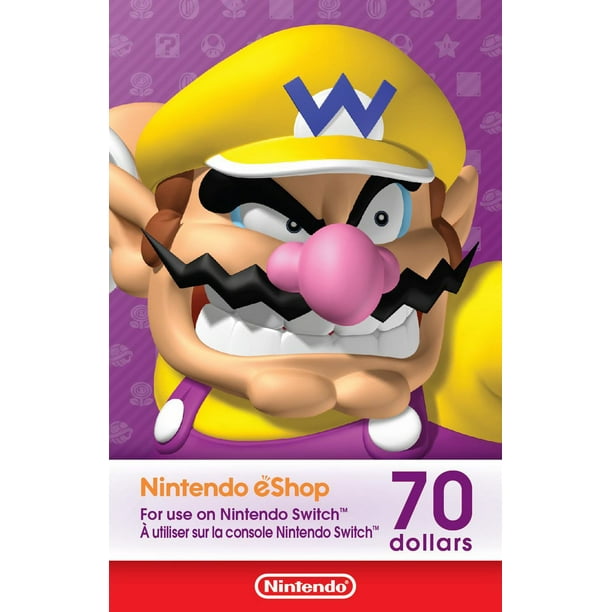 Nintendo Cash 70 $ [Télécharger]