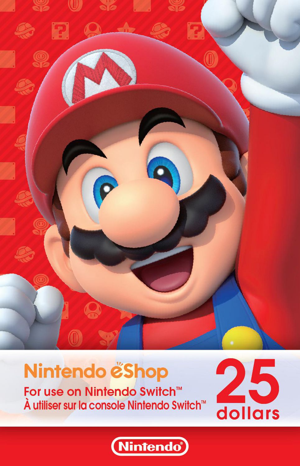 transportar cerrar Gimnasia $25 Nintendo eShop Gift Card [Digital Code] | Walmart Canada