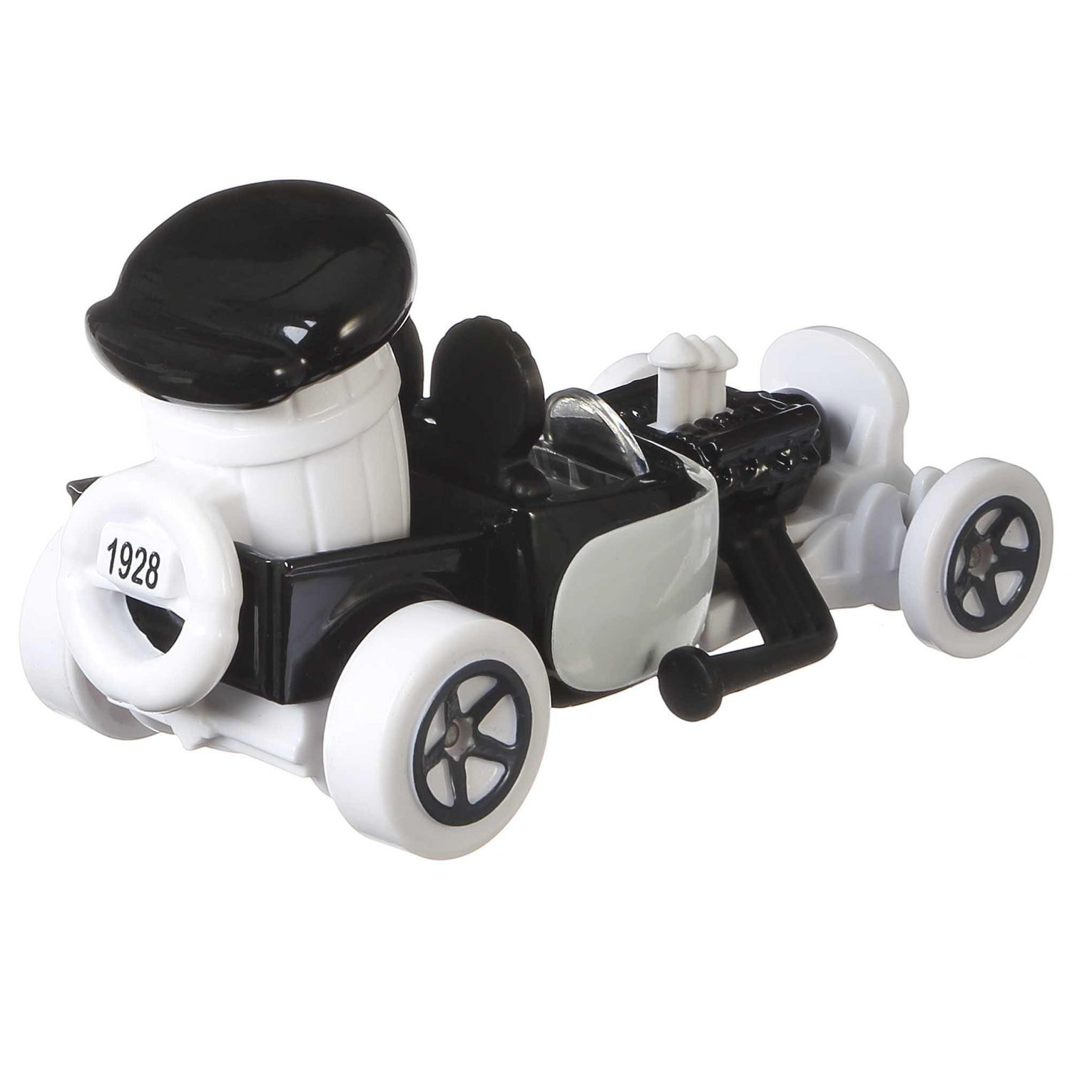 Hot Wheels Disney 100 Steamboat Willie Character Car, 1:64 Scale Collectible  Toy Car 