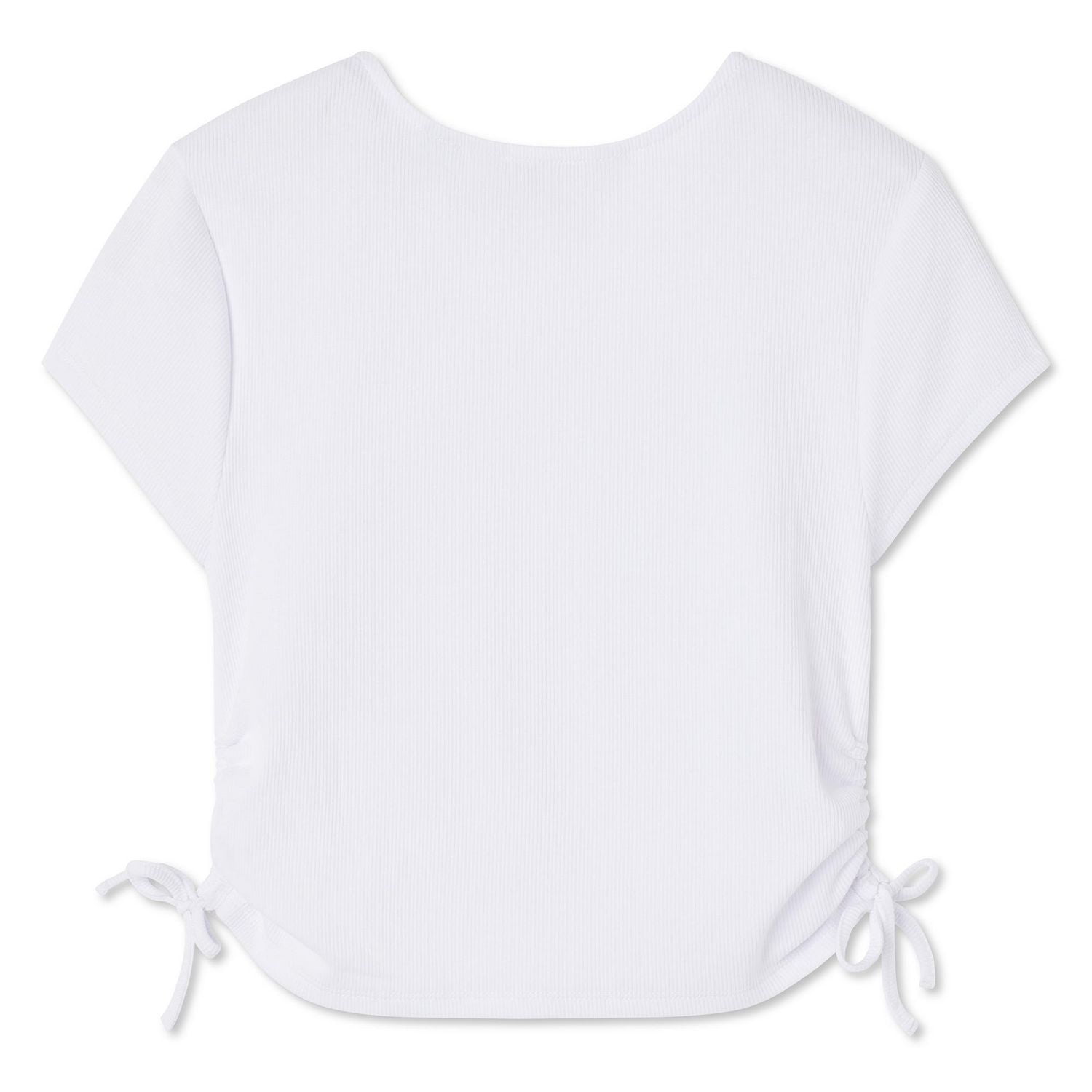 My Sister's Closet Girls' Side Ruched V-Neck Top