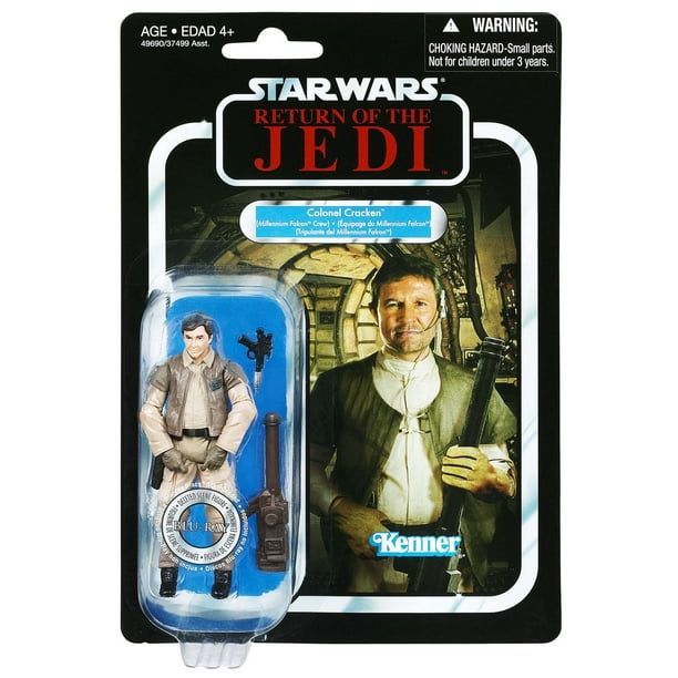 Star Wars : Le Retour du Jedi Collection Vintage - Figurine de Colonel Cracken (équipage du Faucon Millenium)