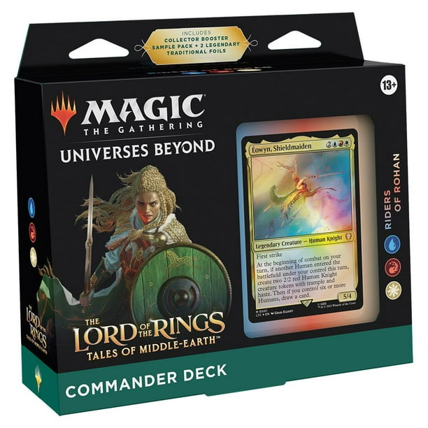 Magic: The Gathering The Lord of The Rings: Tales of Middle-Earth Commander  Deck Bundle – Includes Pack of 4 Decks