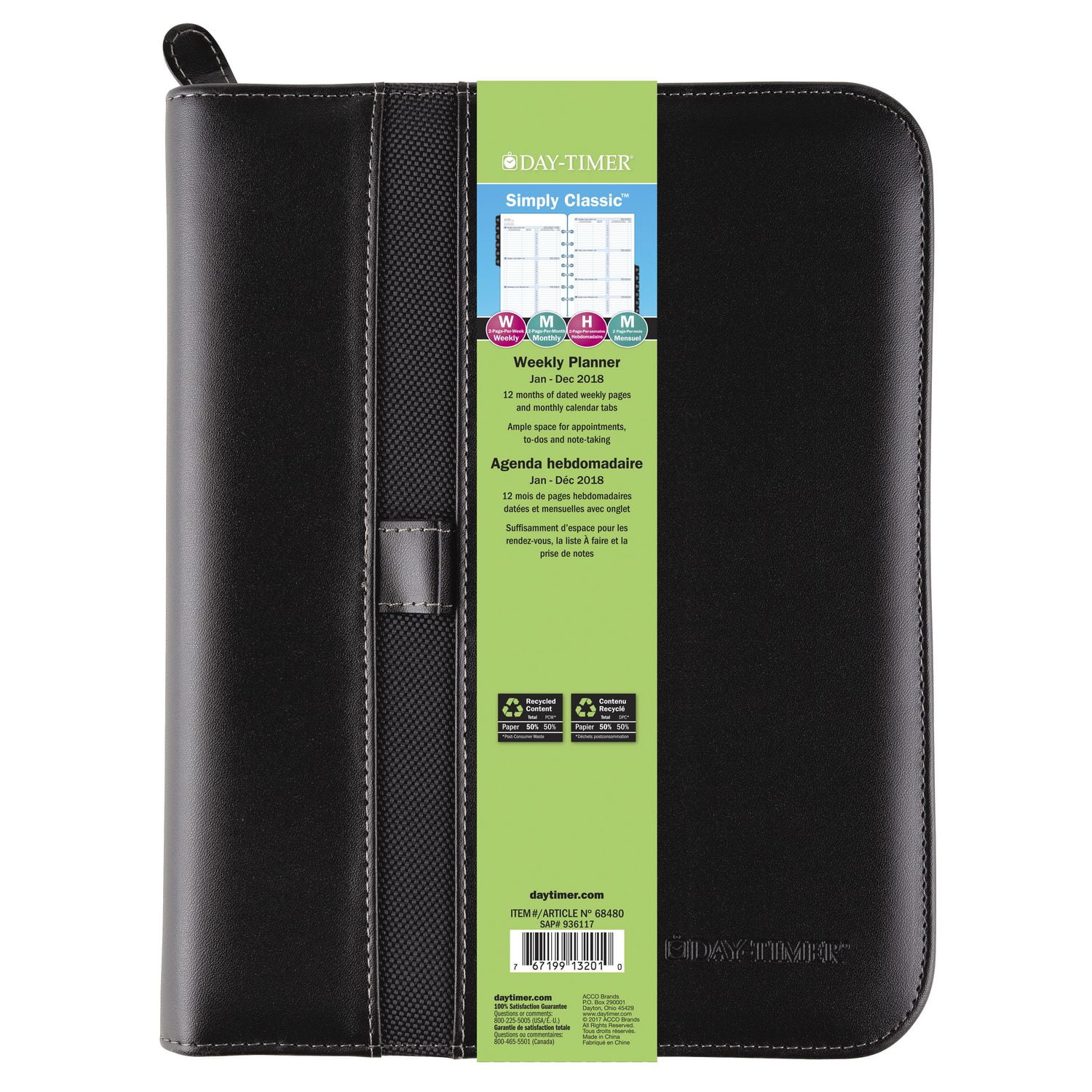 DayTimer SIMPLYCLASSIC™Solution Set Dated Vinyl Planner Walmart Canada