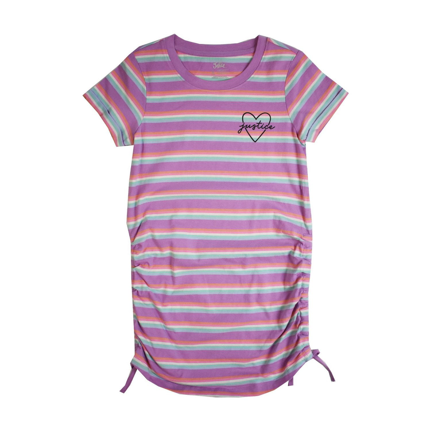 Robe mi-longue Justice Love pour fille