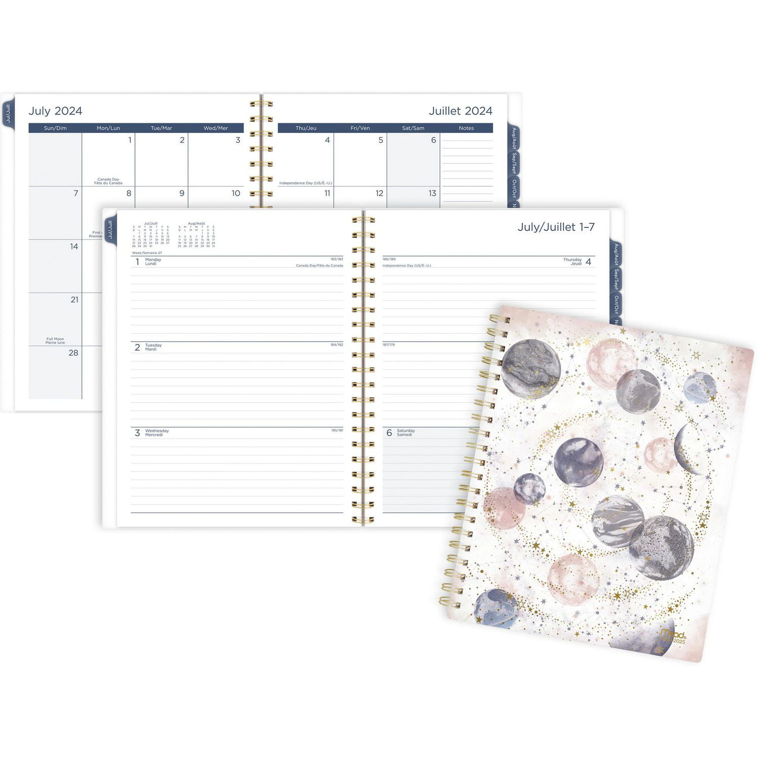 Mead 15M Large Magic Planet Planner '25