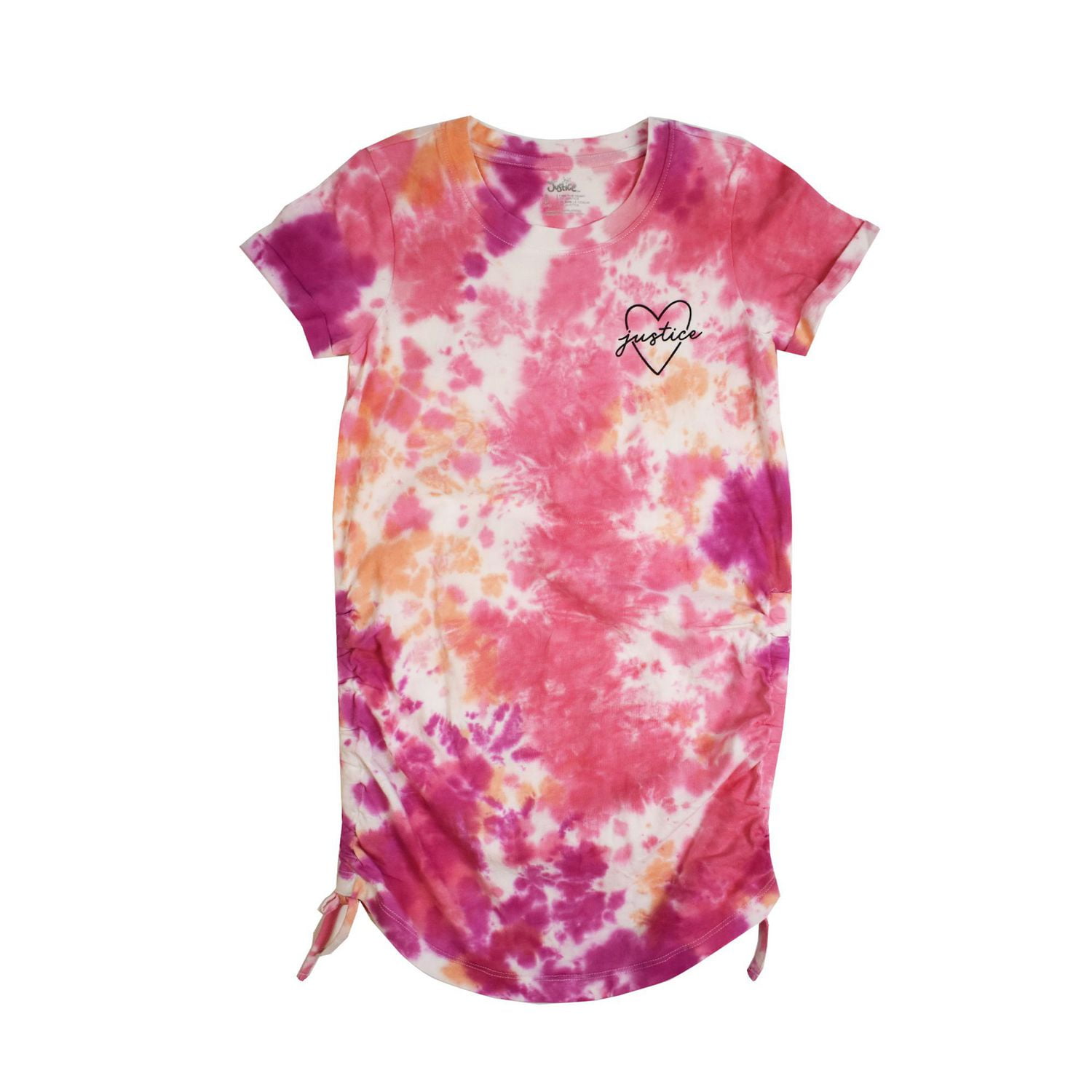 Robe mi-longue Justice Love pour fille