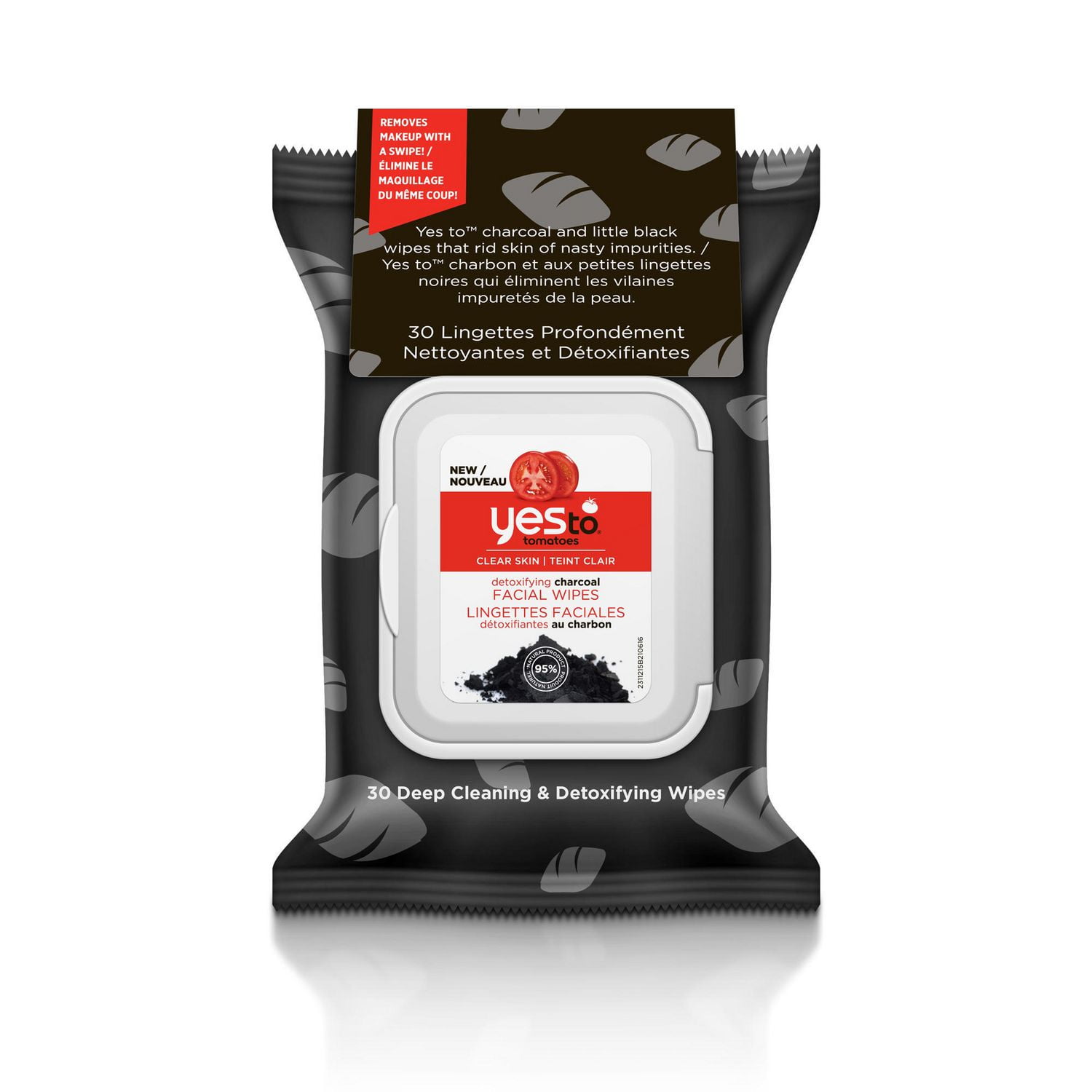 Yes to Charcoal Facial Wipes Walmart Canada