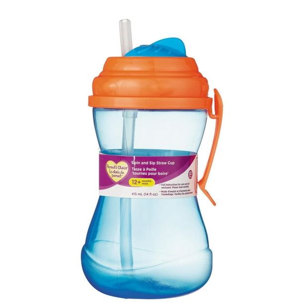 Parent's Choice Spin and Sip Straw Cup 