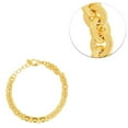 thumbnail image 2 of Quintessential 14kt Yellow Cable Bracelet, 2 of 2