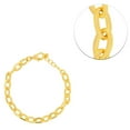 thumbnail image 2 of Quintessential 14kt Yellow Cable Chain Bracelet, 2 of 2