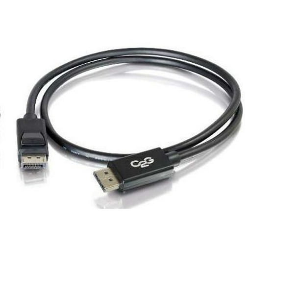 Câble d'affichage C2G avec loquets M / M, noir, 10 pi